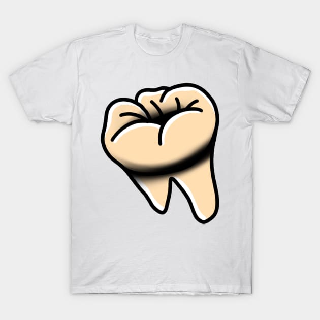 Wisdom Tooth T-Shirt by drawingsbydarcy